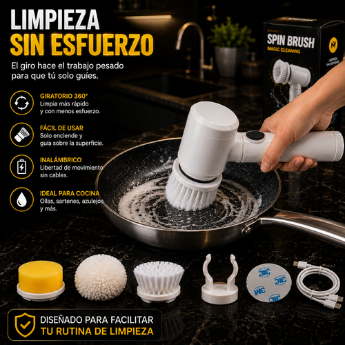 CEPILLO MÁGICO SPIN BRUSH