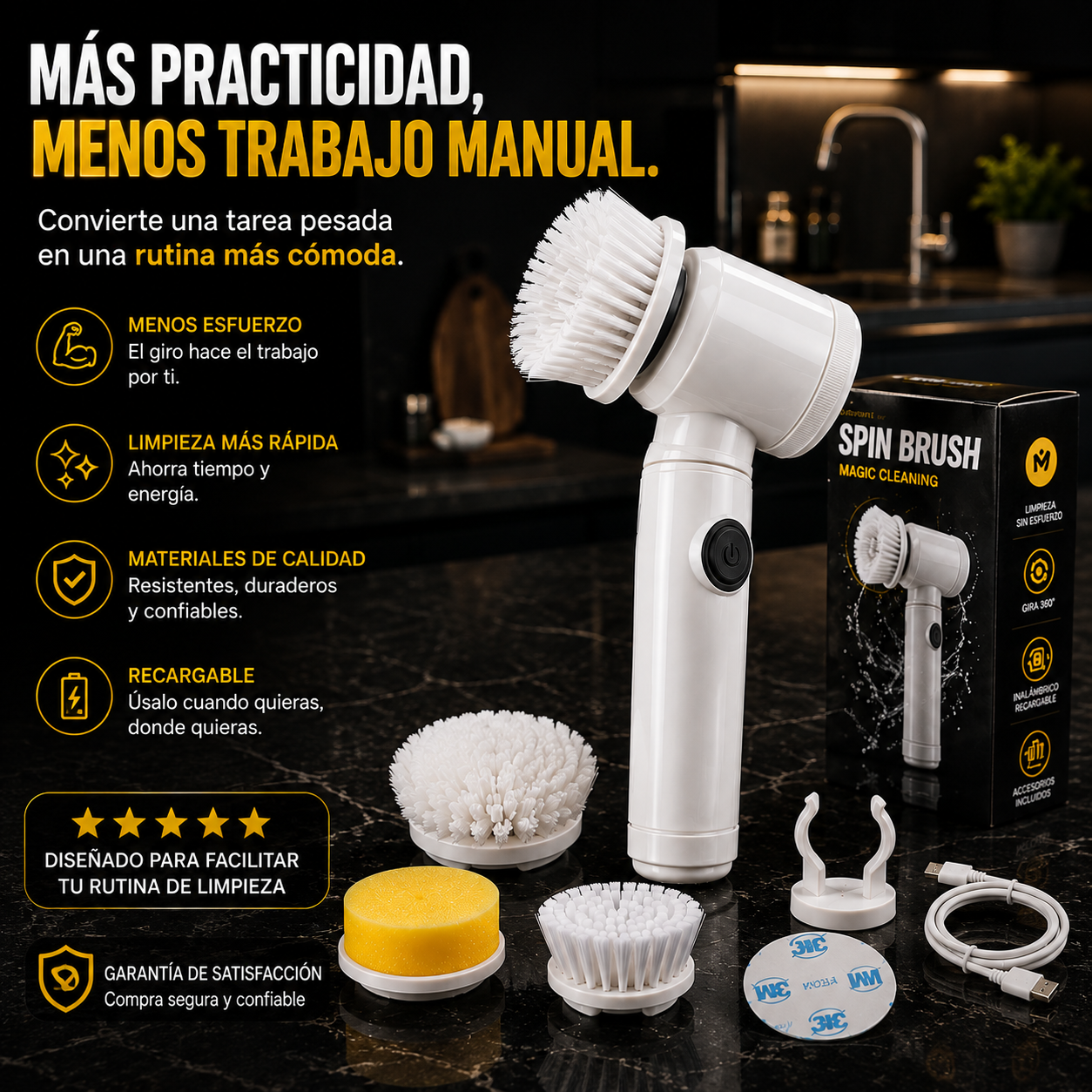 CEPILLO MÁGICO SPIN BRUSH