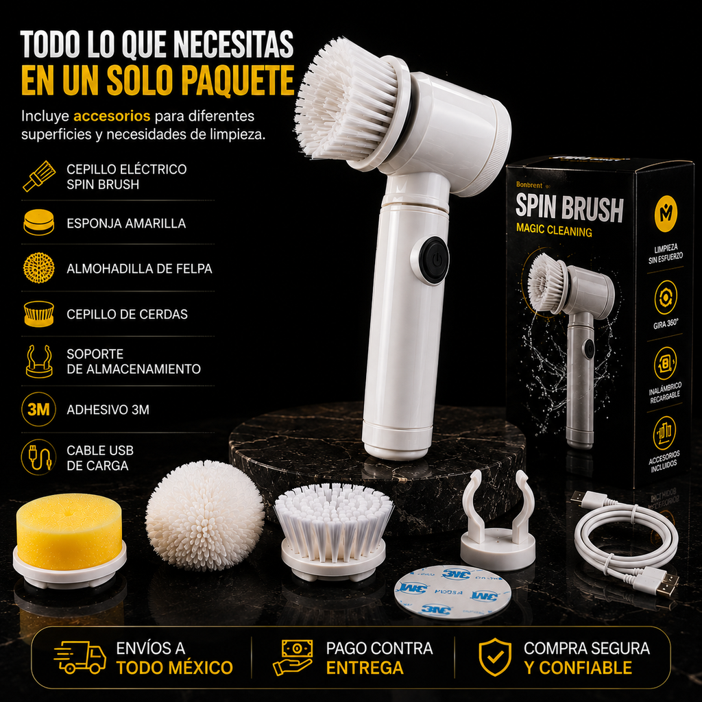 CEPILLO MÁGICO SPIN BRUSH
